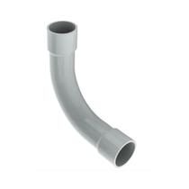 Curva P Eletroduto 90 PVC Com Bolsa 1/2" Branco MASSTER