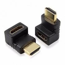 Curva para cabo HDMI 90º Femea x Macho Curva para cabo HDMI 90º Femea x Macho
