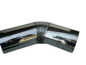 CURVA PARA CHAMINÉ 45º 130MM INOX.