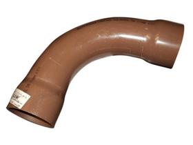 Curva para Conexão Marrom Krona Liso 85mmX90" Curva para Conexão Marrom Krona Liso 85mmX90"