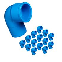 Curva PB 75mm Curta 90 PN125 PVC Soldável para Sistema de Irrigação Kit 15 und