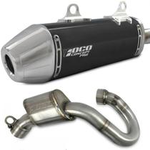 Curva + Ponteira Foco Racing KTM 250 SX 19/22 - GasGas 20/23 Concept Pro Curva + Ponteira Foco Racing KTM 250 SX 19/22 - GasGas 20/23 Concept Pro