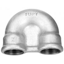 Curva Retorno 180 Tupy em Ferro Galvanizado com Rosca Fêmea 1 1/2" BSP - 1229009 Curva Retorno 180 Tupy em Ferro Galvanizado com Rosca Fêmea 1 1/2" BSP - 1229009