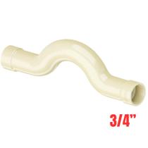 Curva Transposição Aquatherm CPVC Bege Para Canos Tubo De Água Quente De 3/4” Polegada 22mm Tigre