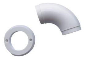 Curva Tubular Redonda de Nylon Para Tubo Corrimão - 1 Und Curva Tubular Redonda de Nylon Para Tubo Corrimão - 1 Und