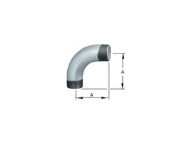 Curva Tupy Macho Ferro Galvanizado E 1,1/2 Curva Tupy Macho Ferro Galvanizado E 1,1/2
