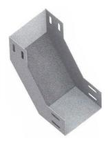 Curva Vertical Interna Lisa Para Eletrocalha 100x50mm