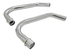 Curvas Originais Cromadas (par) - CB 400 / CB 450 - Honda