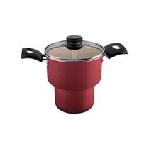 Cuscuzeira 14cm 1,9L Turim Vermelha Antiaderente Tramontina Cuscuzeira 14cm 1,9L Turim Vermelha Antiaderente Tramontina