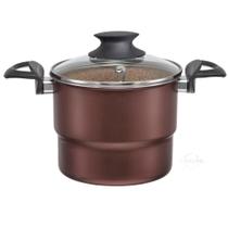 Cuscuzeira 16 - Dolce Tampa de Vidro Cuscuzeira 16 - Dolce Tampa de Vidro