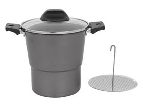 Cuscuzeira 2L Especiarias Grafite 7100/356 Brinox Cuscuzeira 2L Especiarias Grafite 7100/356 Brinox