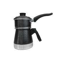 Cuscuzeira a Vapor Duplex Porção Individual Mini Cuscuszeira Dupla com Tampa Faz Cuscuz e Legumes