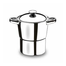 Cuscuzeira Aço Inox Lyon 16 cm x 19 cm 2 Litros - Brinox Cuscuzeira Aço Inox Lyon 16 cm x 19 cm 2 Litros - Brinox