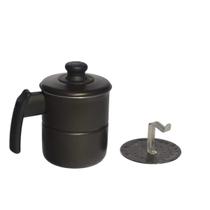 Cuscuzeira Alumínio Antiaderente 10 Cozimento a Vapor Tradicional