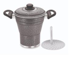 Cuscuzeira Alumínio Grafite N16 - Capricho