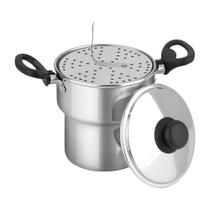 Cuscuzeira Alumínio Ø12cm Porção Individual Alça Baquelite Cuscuzeira Alumínio Ø12cm Porção Individual Alça Baquelite