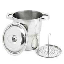 Cuscuzeira Aparelho para Cuscuz Inox Luxo Cuscuzeira Aparelho para Cuscuz Inox Luxo