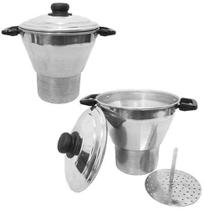 Cuscuzeira de Aluminio Nº16 - Wr Aluminios