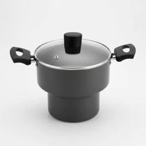 Cuscuzeira Enjoy Alegrete De Teflon Tampa De Vidro N14 -