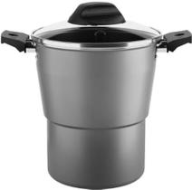 Cuscuzeira Especiarias Grafite 16cm 2L Brinox