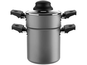Cuscuzeira Especiarias Grafite 800ml 7100/360 Brinox
