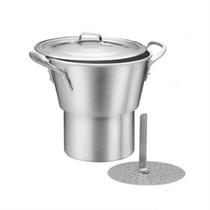 Cuscuzeira hotel 1,8l com base em aluminio 4022