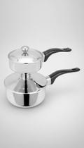 Cuscuzeira Individual Aço Inox 9,5cm - Congratulations Store Cuscuzeira Individual Aço Inox 9,5cm - Congratulations Store