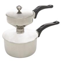Cuscuzeira individual em inox Lyor 25x12x17,5 Cuscuzeira individual em inox Lyor 25x12x17,5
