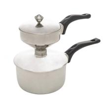 Cuscuzeira Individual Panela Cuscuz Inox 25cm - Lyor