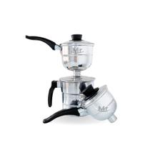 Cuscuzeira Individual Prática Nordestina Duas Medidas Peitinho de Moça 2 em 1 Alumínio Resistente Cuscuzeira Individual Prática Nordestina Duas Medidas Peitinho de Moça 2 em 1 Alumínio Resistente