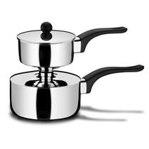 Cuscuzeira Individual Suprema Antiaderente Aço Inox 16cm Brinox Cuscuzeira Individual Suprema Antiaderente Aço Inox 16cm Brinox