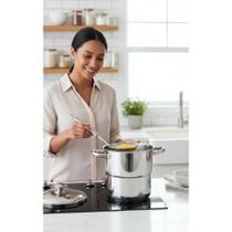 Cuscuzeira Inox 16cm 2.5L Indução Cuscuzeira Inox 16cm 2.5L Indução