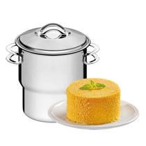 Cuscuzeira Inox Tramontina 62519140 Cozinha a Vapor 14cm Cuscuzeira Inox Tramontina 62519140 Cozinha a Vapor 14cm