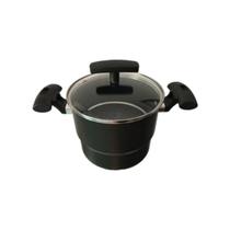 Cuscuzeira Nº16 Linha Prestige Tampa De Vidro Marcolar - 921 Cuscuzeira Nº16 Linha Prestige Tampa De Vidro Marcolar - 921