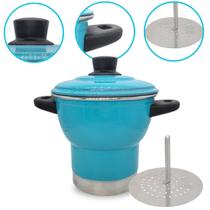 Cuscuzeira Nordestina N16 De Alumínio Tiffany Cuscuzeira Nordestina N16 De Alumínio Tiffany