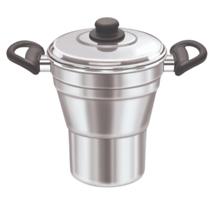 Cuscuzeira Nordestino Legumeira Aluminio Vapor Cuscuz n 16