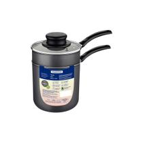 Cuscuzeira Tramontina Alumínio Antiaderente Starflon Max Chumbo 10 cm 0,8 L