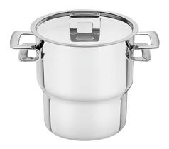 Cuscuzeira Tramontina Brava Aço Inox 14 Cm 2,1L