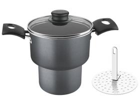 Cuscuzeira Tramontina Turim 14 cm 1,9 L Alumínio Chumbo