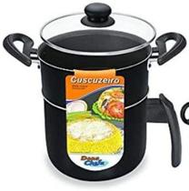 Cuscuzeiro Alumínio Antiaderente - Dona Chefa 14cm 1,60L Cuscuzeiro Alumínio Antiaderente - Dona Chefa 14cm 1,60L