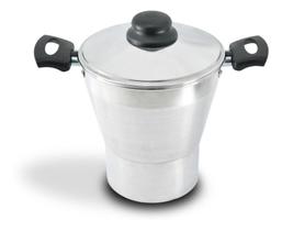 Cuscuzeiro De Alumínio Panela Média Tradicional N16 - 2,5l - ARNIX