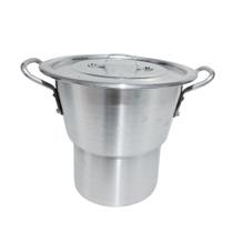 Cuscuzeiro Hotel Industrial 50 cm c/ base - Alumínio 44,0 L