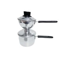 Cuscuzeiro Individual de Uma Porção - Alumínio