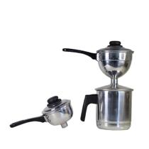 Cuscuzeiro individual nordestino duas porções não inox Cuscuzeiro individual nordestino duas porções não inox