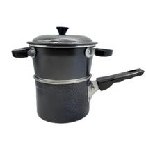 Cuscuzeiro Mini Pequeno 12cm Individual Aluminio Nacional Cuscuzeiro Mini Pequeno 12cm Individual Aluminio Nacional