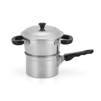 Cuscuzeiro Mini Pequeno Expressa Alumínio Nacional 12cm