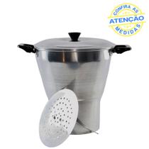 Cuscuzeiro Nordestino Panela Aluminio com Tampa N 18 Prepara um Cuscuz Delicioso - Global Alumínio Cuscuzeiro Nordestino Panela Aluminio com Tampa N 18 Prepara um Cuscuz Delicioso - Global Alumínio