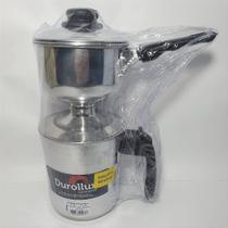 Cuscuzeiro Peito de Moça Durollux 17538 - Alumínio Prata Metálica Cuscuzeiro Peito de Moça Durollux 17538 - Alumínio Prata Metálica