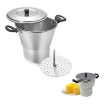 Cuscuzeiro polido 12 cm