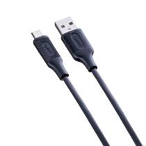 Customic cabo pvc usb-a / micro usb 12w 1 metro black Customic cabo pvc usb-a / micro usb 12w 1 metro black